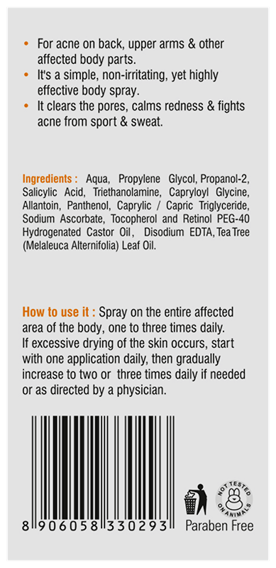 Salyzap Az Body Spray 100Ml - View 2