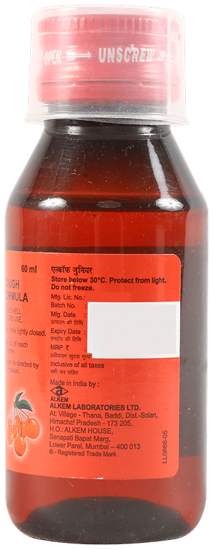 Alkof Junior Syrup 60Ml - View 2