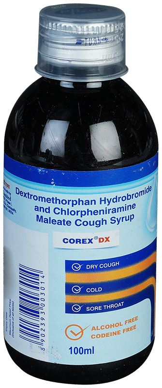 Corex Dx Syrup 100Ml - View 1