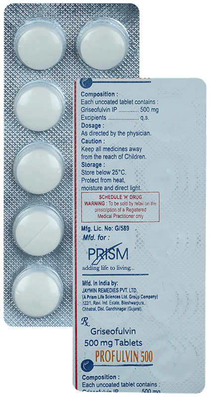 Profulvin 500Mg TAB