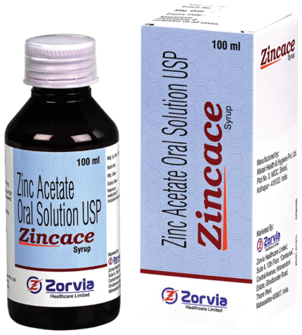 Zincace Syrup 100Ml - View 1