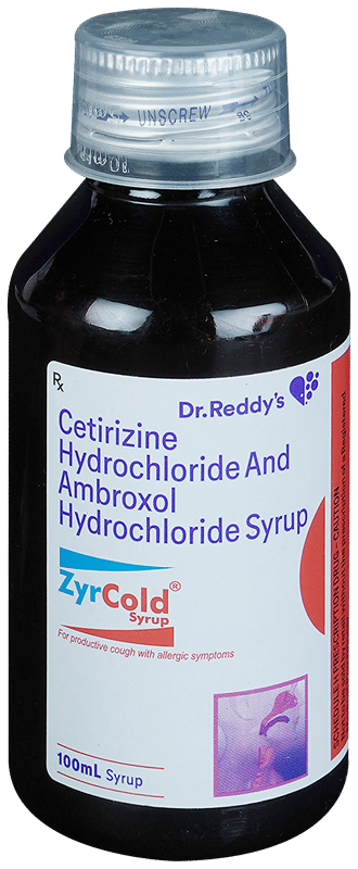 Zyrcold Syrup 100Ml - View 1