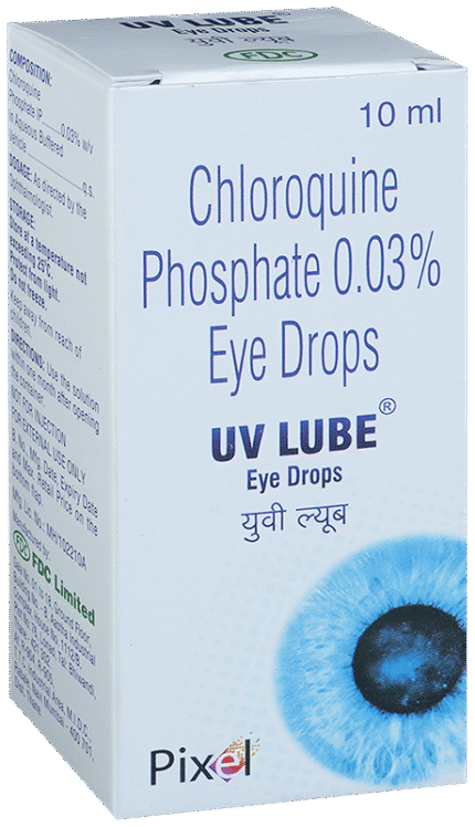 Uv Lube Eye Drops 10Ml - View 2