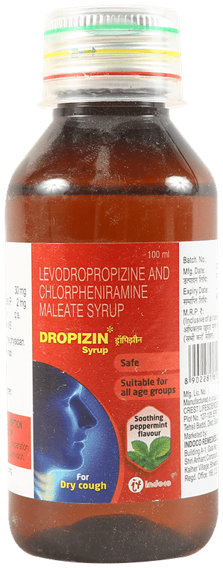 Dropizin Syrup 100Ml - View 1