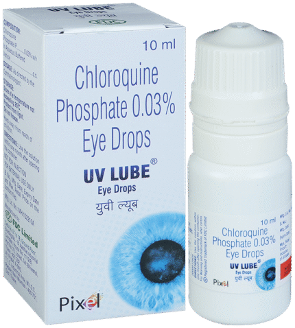 Uv Lube Eye Drops 10Ml - View 1
