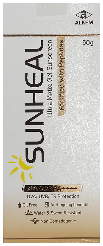 Sunheal Ultra Matte Gel Sunscreen 50G - View 1