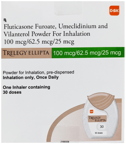 Trelegy Ellipta Inhaler - View 1