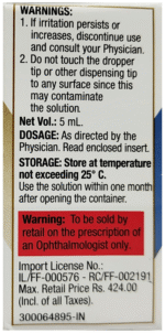 Nevanac 0.1% Eye Drop - View 3