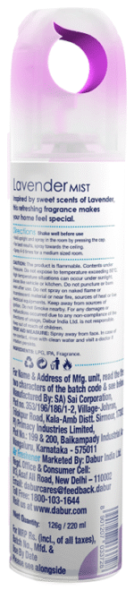 Odonil Room Spray Lavender Mist 220Ml - View 2