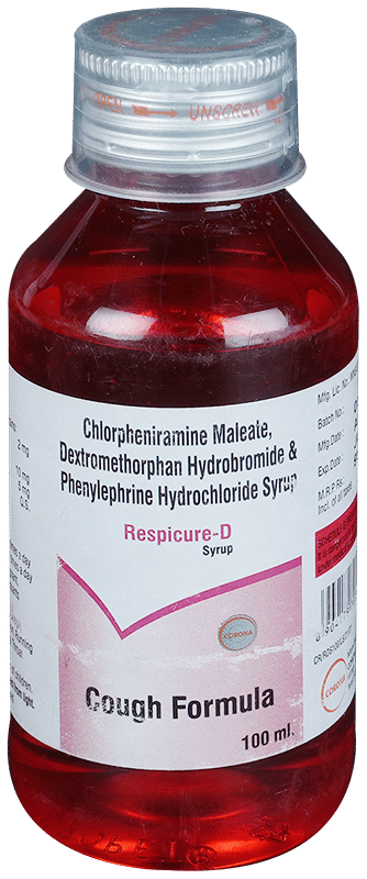Respicure D Syrup 60Ml - View 1