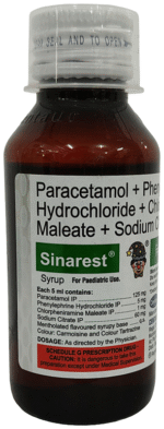 Sinarest Syrup 100Ml - View 1