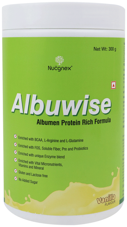 Albuwise Vanilla Flavour 300Gm - View 1