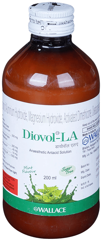 Diovol La Mint Syrup - View 1