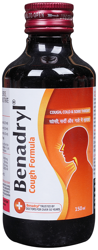 Benadryl Dr Syrup 100Ml