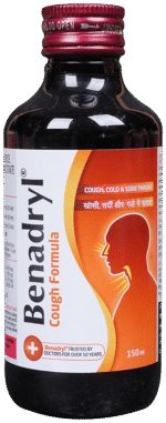 Benadryl Cong Relif Syrup 100Ml - View 1
