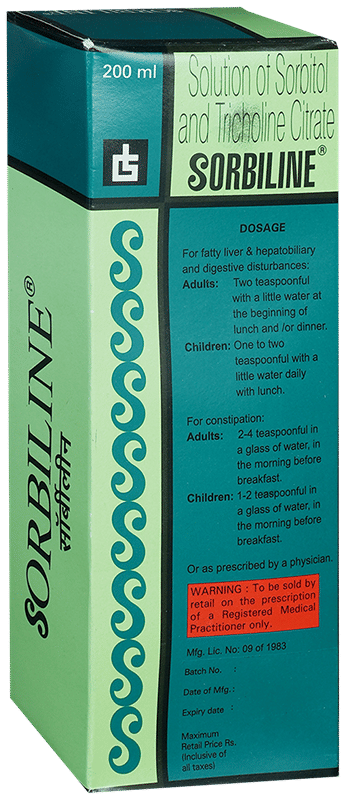 Sorbiline Syrup 200Ml - View 2