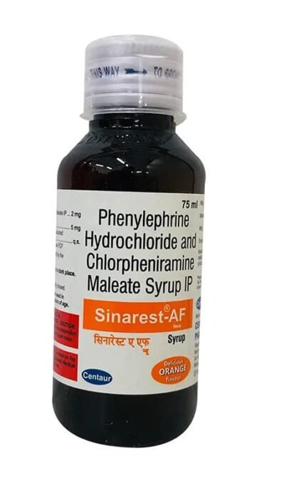 Sinarest Af Syrup - View 1