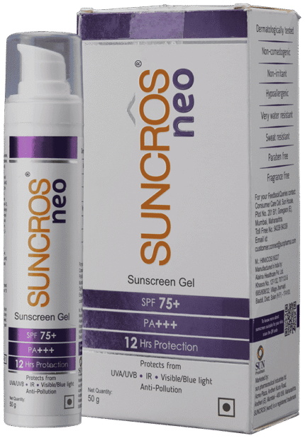Suncros Neo Spf 75+ Sunscreen Gel 50G - View 1
