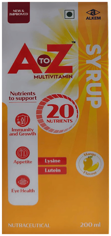 A To Z Syrup 200Ml - View 1