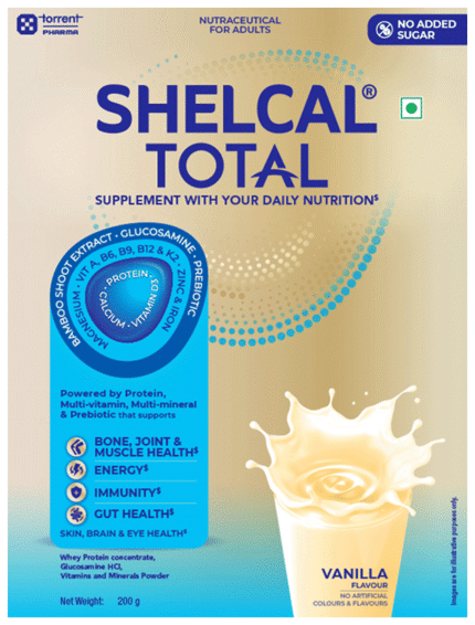 Shelcal Total Vanila 400Gm - View 1