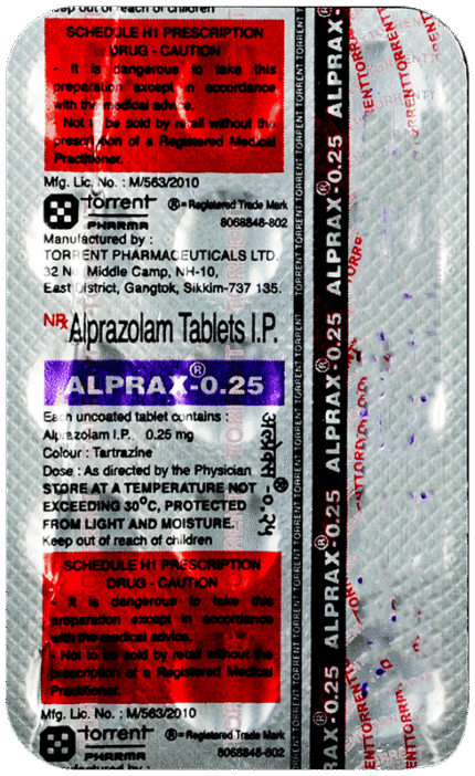 Alprax 0.25 - View 2