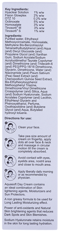 Aquasoft Day Cream Spf 50+ - View 2