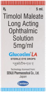 Glucotim La Eye Drop - View 2