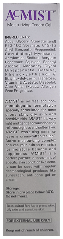 Acmist Moist Cream Gel 100G - View 2