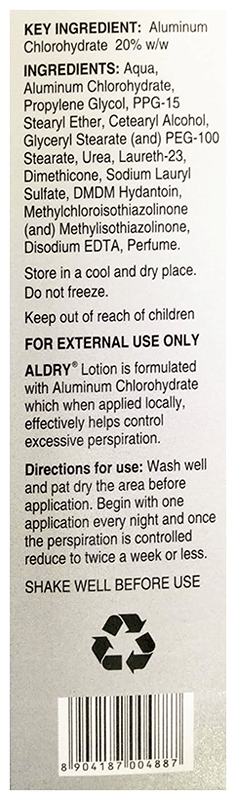 Aldry Lotion 150G - View 2