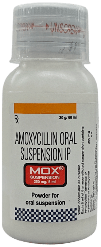 Mox 250 Dry Syrup 60Ml - View 1