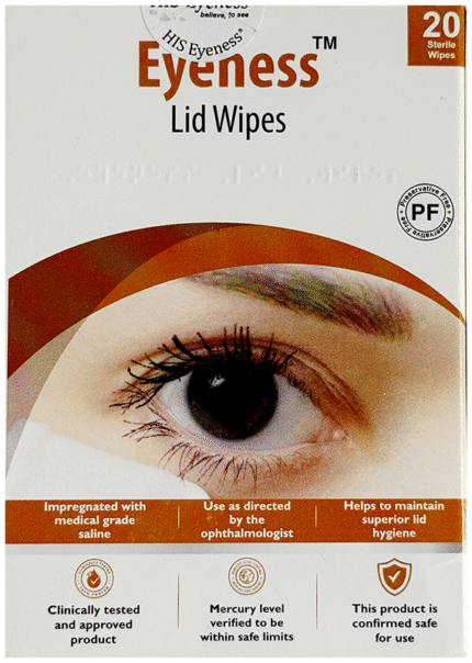 Eyeness Lid Wipes - View 1