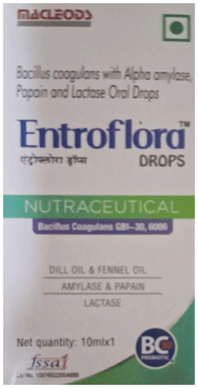Entroflora Drops 10Ml - View 1