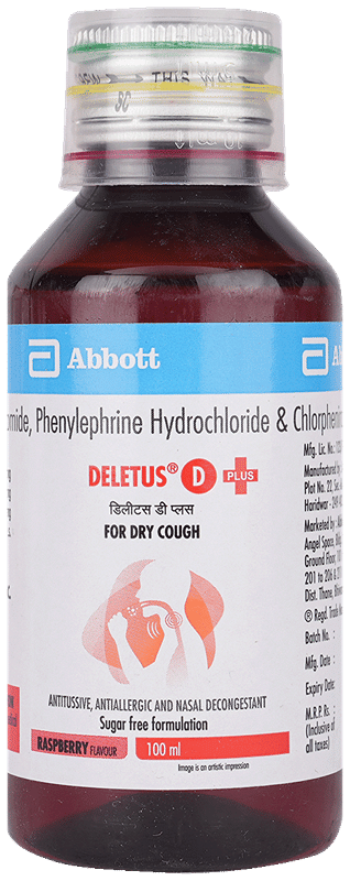 Deletus Bl Syrup 100Ml - View 1