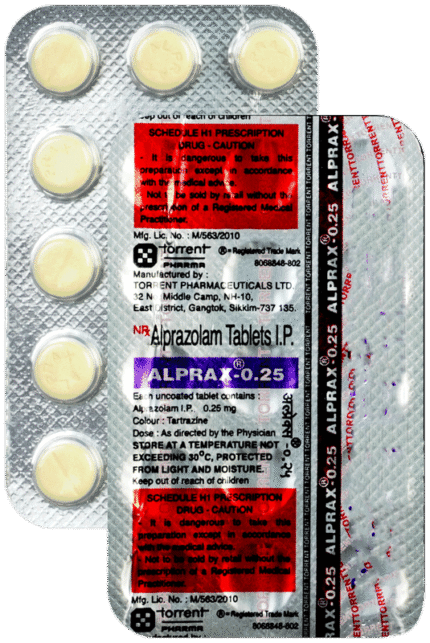 Alprax 0.25 - View 1