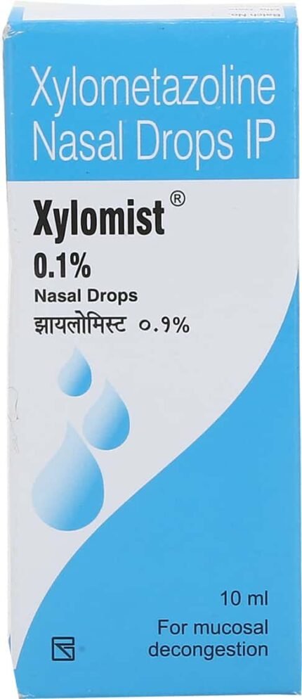 Xylomist 1% Nasal Drop - Packshot 1