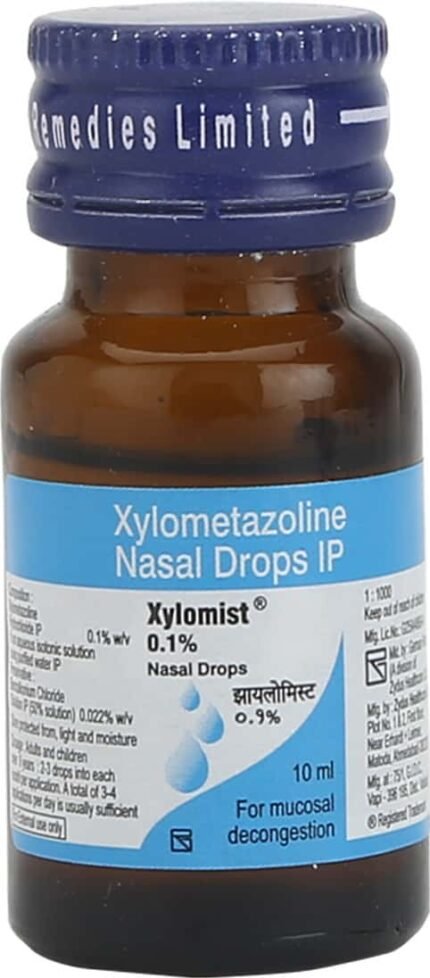 Xylomist 1% Nasal Drop - Packshot 2