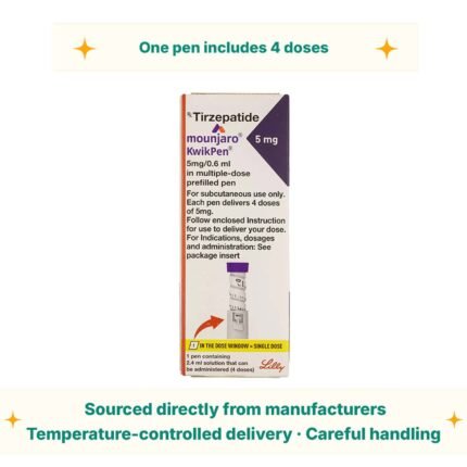 Mounjaro 5Mg Kwikpen - Packshot 1