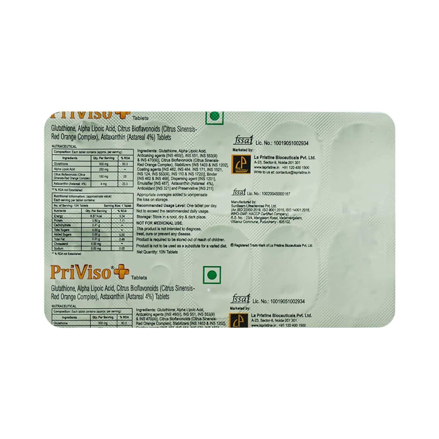 Priviso Plus - Packshot 1 Priviso Plus - Packshot 1