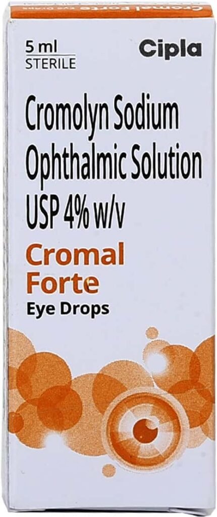 Cromal Forte Eye Drops 5Ml - Packshot 1