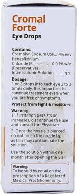 Cromal Forte Eye Drops 5Ml - Packshot 4