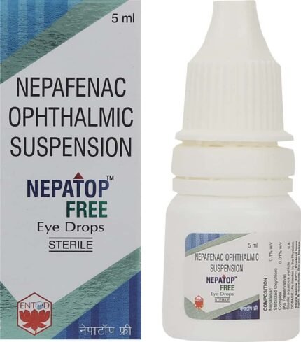 Nepatop Free Eye Drop 5Ml - Packshot 1