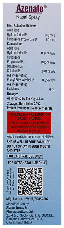 Azenate Nasal Spray - View 2