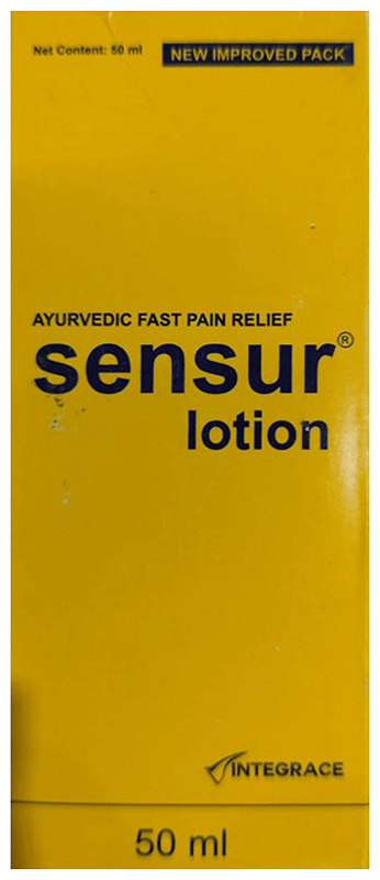 Sensur Lotion - View 1