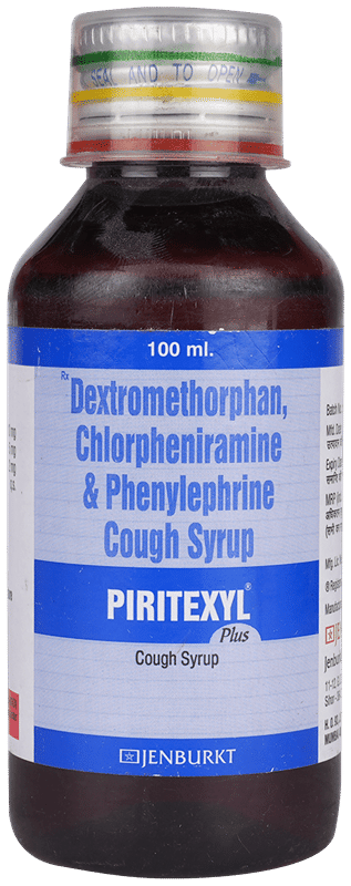 Piritexyl Plus Syrup 100Ml - View 1