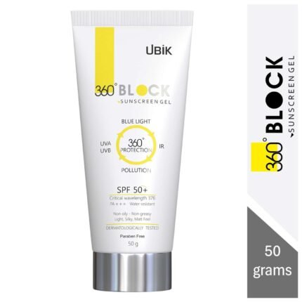 360 Block Sunscreen Gel Spf50+ 50G - Packshot 2