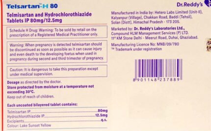 Telsartan H 80 - Packshot 2
