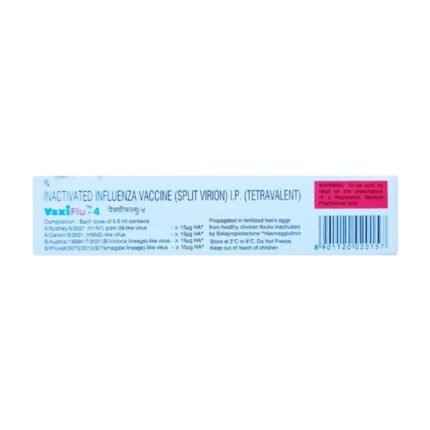 Vaxiflu 4 Vaccine - Packshot 2