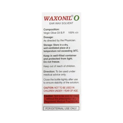 Waxonil O Ear Drop 10Ml - Packshot 1