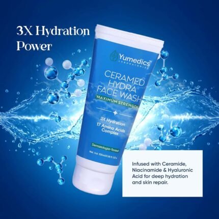 Yumedics Ceramed Hydra Face Wash 100Ml - Packshot 2