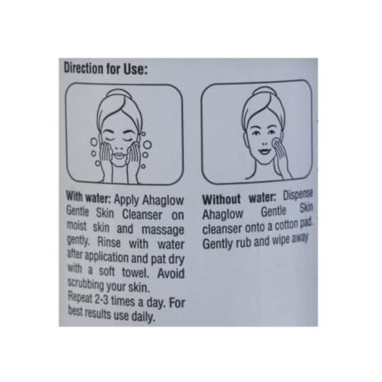 Ahaglow Gentle Skin Cleanser 250Ml - Packshot 2
